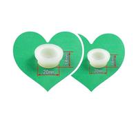 Guarnizione, compatibile con VEVOR-826T i componenti dell'anello di tenuta in silicone for gelato e del tubo, compatibile con YKF i raccordi for gelatiera Soft Serve.