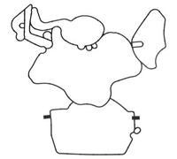 Guarnizione, Coperchio carter (Monoblocco) Parte frontale per AUDI PORSCHE VW A4
