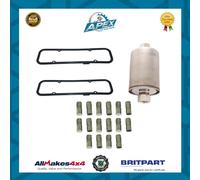 Guarnizione Coperchio Valvole & Carburante Filtro Hydrolic Camme Rullo Set Per