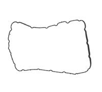 Guarnizione, coppa olio cambio automatico HANS PRIES 821 704