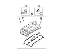 Guarnizione Copricilindro Testata Mopar Genuine 5047440AC Nero Opaca 2013-2019