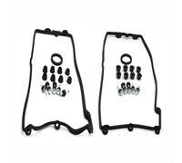 Guarnizione Copritestata Compatibile Con 545i 550i 645Ci X5 2 Set Guarnizione Coperchio Valvola Motore Sinistra Destra OEM: 11127513194 11127513195 Coperchio Valvola Motore