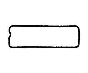 Guarnizione copritestata compatibile con FIAT Allis Hitachi IVECO OE 8814911