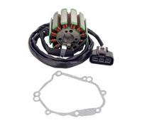 Guarnizione del coperchio del rotore del volano della bobina dello statore dell'accenditore del generatore della motocicletta adatta for YZF-R1 FZ8 FZ8N FZ8S FZ1 FZ1-N FZ1-S 5VY-154(Coil Gasket)