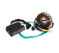 GUARNIZIONE DEL REGOLATORE DELLO STATORE DEL GENERATORE PER SUZUKI SFV400 SFV650 ABS 09-15 Statore Ricarica