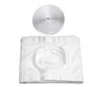 Guarnizione Della Finestra Per Condizionatore Portatile | Regolabile A Doppio Tubo Sigillato - DrawString Design Products Meatproofing, Facile Installazione Per Tubo Di Scarico AC Da 5,9 Pollici