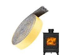 Guarnizione della stufa in legno - guarnizione in fibra di ad alta temperatura per, sostituzione ignifuga con funzione di tenuta, nastro