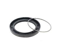 Guarnizione dell'albero paraolio, 1 pz. Guarnizione in gomma nera ID 50-75 mm, anelli di tenuta olio scheletrici TC/FB/TG4, guarnizione a doppio labbro NBR(50x70x12mm)