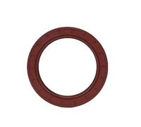 Guarnizione dell'albero paraolio, 1PC 2PC ID 25mm Scheletro di tenuta olio, Guarnizione molla idraulica in gomma fluorurata FKM marrone Fluoro, ad anello TC a labbro U(25x38x10)
