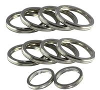 GUARNIZIONE DELL'ESTRO MUFFLER da 46 mm Compatibile con GSX1300R RZ GSX1300BK Modelli di moto 1999 2019 2008 2009 Sostituzione aftermarket(1pcs)
