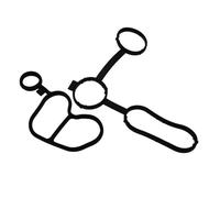 Guarnizione dell'olio per auto Kit di guarnizioni per filtro olio e radiatore olio per VW Maggiolino Golf GTI per AUDI(Gasket Seal)