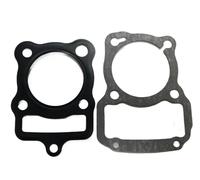 Guarnizione di aspirazione Turbo Set guarnizioni testa cilindro ciclomotore scooter adatto per Honda CG125/XR125L sostituisce il pezzo n. 12251-KY0-891 parti motore Guarnizione Carter Frizione(5 Pcs)