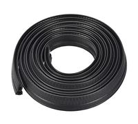Guarnizione di finitura 1 pezzo con bulbo superiore, EPDM, adatta a bordi da 1-3 mm, lunghezza 2 m/6,56 piedi, altezza 0,87 pollici for applicazioni su finestre e porte ER