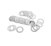 Guarnizione di regolazione in acciaio inossidabile DIN988 304 da 0,1/0,2/0,3/0,5/1 mm M2 M3 M4 M5 M6 M7 M8 M9 M10 M12 -M40 Rondella piatta ultra sottile(M4x8xThick 50pcs,0.5mm thick)