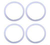 Guarnizione di ricambio in silicone per bottiglia d'acqua, compatibile con 40 ml, 70 ml, 1000 ml, anello di tenuta a prova di perdite, set da 4 per una chiusura sicura del coperchio e la protezione