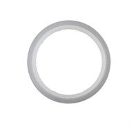 Guarnizione di ricambio in silicone per guarnizione ad anello per vasca da bagno e lavello, si adatta a vecchie scanalature per fissare bacini che non trattengono l'acqua (41,5 x 33 mm)