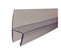 Guarnizione di ricambio per doccia, deflettore d'acqua in gomma morbida da 50 cm, 2 pezzi per perdite da bagno (6 mm)