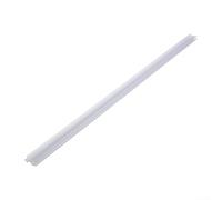 Guarnizione di ricambio per porta della doccia, deflettore d'acqua da 50 cm, lunghezza personalizzata, facile installazione, design antirumore (14 mm), 2 pezzi