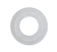 Guarnizione di ricambio per serbatoio WC a prova di perdite, per valvole di scarico Geberit, anello in gomma e kit di guarnizioni in silicone per cisterne (guarnizione in silicone)