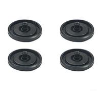 Guarnizione di ricambio per valvola di riempimento WC in gomma compatibile con Fluidmaster 242 400 747 e parte 83143 progettata per un funzionamento affidabile dello sciacquone (4 pezzi)