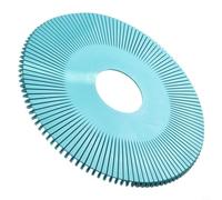 Guarnizione di ricambio pieghettata per pulizia piscina, guarnizione sottovuoto pieghettata, adatta per calcestruzzo, piastrelle, vinile e vetroresina, strumenti per la pulizia delle piscine