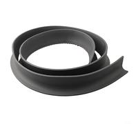 Guarnizione di ritenzione idrica per docce, barriera flessibile in silicone per una gestione efficace delle aree umide (grigio, 100 cm)