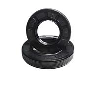 guarnizione di scheletro della guarnizione del par 2 pezzi NBR albero scheletrato gomma nitrilica doppio labbro con guarnizione olio molla ID 12 mm(12x25x5 2pcs)