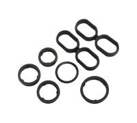 Guarnizione di tenuta A03E-Rondella adattatore per alloggiamento filtro radiatore olio 68191356AA adatta per Jeep Wrangler Grand Cherokee 2014-2023