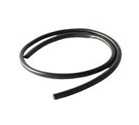 Guarnizione di tenuta in gomma elastica solida O-ring da 0,8-6 mm, striscia di nitrile nera NBR 5M, 1 pezz0(5.3mm)