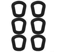 Guarnizione di tenuta in gomma per serbatoi di carburante da 20 litri, compatibile con lattine inglesi e in acciaio, adatta a beccucci per serbatoio d'aria Mil-Spec, 6 o 10 (6 pezzi)