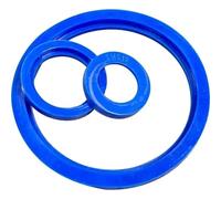Guarnizione di tenuta in gomma siliconica SMS BLU da 5 pezzi da 13,5 mm a 204 mm(SMS-12.7 20x10x3mm)