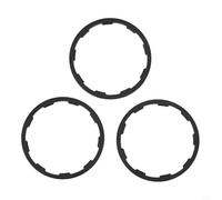 Guarnizione distanziale per cassetta della bicicletta in lega di alluminio, kit di spessore da 1 mm a 2,35 mm, confezione da 3 (1 mm + 1,5 mm + 2 mm)