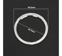 Guarnizione distanziale per mozzo ruota libera per bicicletta, per 8, 9, 10, 11 velocità, 1,8 mm, argento