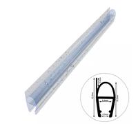 Guarnizione doccia 4-7 mm per porta doccia - profilo doccia idrorepellente...