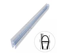 Guarnizione doccia 4-7 mm per porta doccia - profilo doccia idrorepellente...