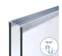 Guarnizione doccia per porta doccia 4-8 mm, 2 m - profilo doccia idrorepellen...