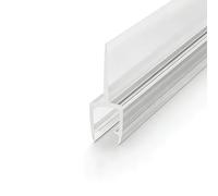 Guarnizione Doccia Sottoporta, 1 m × 8/10/12 mm Guarnizioni Box Doccia, Arresta le Perdite Della Doccia e Crea Una Barriera D'acqua, PVC(Gear 1-12mm)