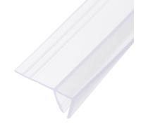 Guarnizione Doccia Sottoporta con Adattamento Perfetto per Porte in Vetro da 6mm,8mm,10mm,12mm, Guarnizione Doccia Verticale,Guarnizioni Box Doccia per Tutti i Tipi di Doccia (F,10mm,200cm)