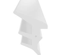 Guarnizione Fermavetro in PVC per Finestre e Porte | Isolamento Termico e Acustico | Facile da Montare | Lunghezza 5 Metri | Colori: Nero e Trasparente (Bianco, 7MM)