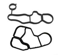 Guarnizione filtro olio, 1 set filtro olio alloggiamento radiatore titolare guarnizione guarnizione parti motore per 307 408 110440 110438