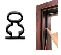 Guarnizione Finestra 6M Striscia Di Tenuta Antifurto Per Porte Trave A I Autoadesiva in Gomma Per Bordi Di Finestre Anticollisione E Isolamento Termico Nera 10 * 15