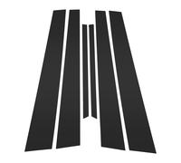 Guarnizione Finestra 6pz per Mitsubishi Lancer 97-01 Pilastri Porta Nera