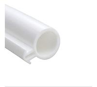 Guarnizione Finestra,Paraspifferi Finestre Bianco Tipo Silicone Porta del silicone Bumper Seal Striscia di tenuta Weatherstrip Resistente alla temperatura a bassa(Black)