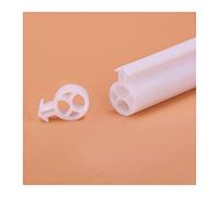 Guarnizione Finestra,Paraspifferi Finestre Striscia del meteo della porta tempo Sigillo tubolare lampadina silicone di gomma a bassa temperatura guarnizione(14mm,10M_O)