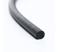 Guarnizione Finestra,Paraspifferi Finestre Striscia di guarnizione della spugna schiuma gomma rotonda del diario(1M_DIA. 20MM)