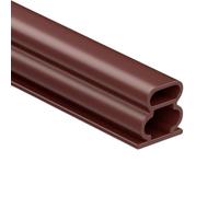 Guarnizione Finestra Striscia Sigillante Antifurto Per Porte E Finestre Da 6M Autoadesiva Spessa Antivento Impermeabile E insonorizzata Marrone 10 * 10mm