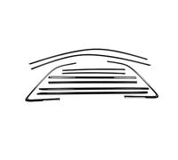 Guarnizione Finestrini Auto Per A3 S3 RS3 Per Hatchback 2013-2020 Rivestimento Nero Finestrini Esterni Auto Guarnizione Adesiva Striscia Tenuta Nastro Copertura