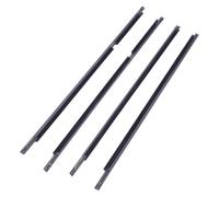 Guarnizione Finestrini Compatibile Con Lexus Per LX450 1996 1997 1998 4 Pezzi Guarnizione Per Cintura Porta Anteriore Posteriore Sinistra Destra 7571060021 7572060021