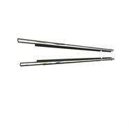 Guarnizione finestrino Auto Finestra Vetro Striscia Sigillata Per Toyota Per Corolla E170 E180 2014~2019 Berlina Porta Antipioggia Meteo Guarnizioni Cintura(Plating Front 2pcs)