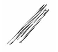 Guarnizione finestrino Per Accord Per Euro Per CL7-9 Per CN1 Per MK7 2002~2008 Finestra di Vetro Sigillata Porta Striscia Antipioggia Meteo Guarnizione(Plating 4pcs)